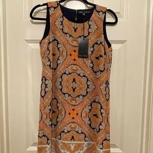 Sleeveless Paisley Dress